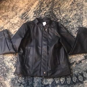 NWOT Gymboree faux leather jacket